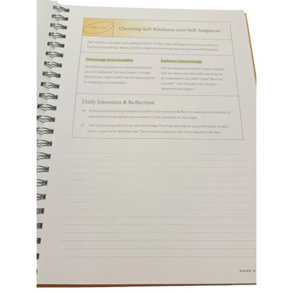 Switch Research Self-Love Journal 90 Day Guided Mindfulness Reflection Notebook